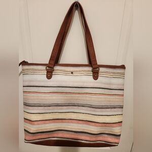 Elliott Lucca Large Zipper Tote